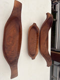 3 from 1 Black Walnut Bowl Set